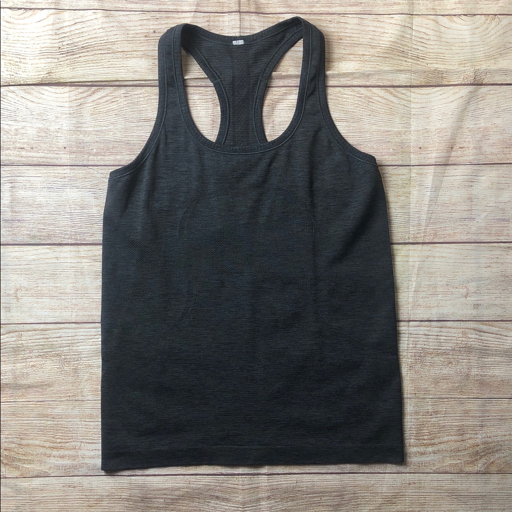 Lululemon Charcoal Swiftly Tech Tank